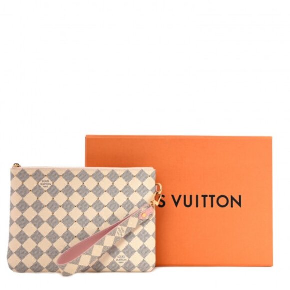 Excellent Condition Louis Vuitton Damier Azur City Pouch - Picture 1 of 10